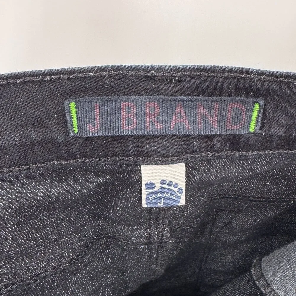 J BRAND Black Mama J Pencil Leg Maternity Skinny Jeans Size 29